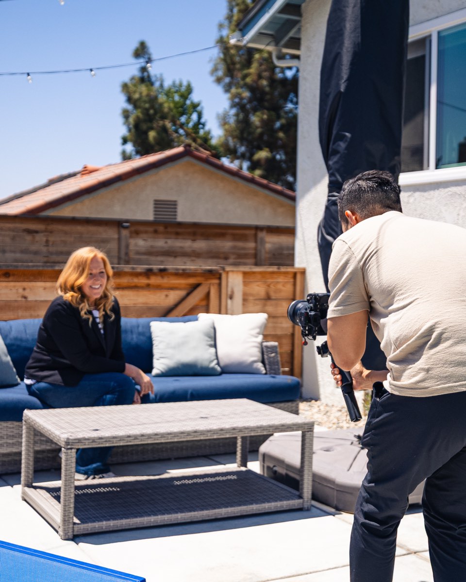 Stillwater crew setting up a client interview